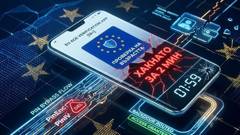 EU Age Verification App - Какво е, как паботи и защо го хакнаха за 2 минути